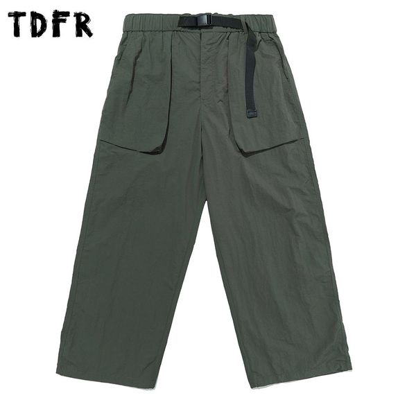 pants pocket cargo pants mens casual streetwear elastic waist loose straightleg wide leg trousers men, Black
pants pocket cargo pants mens casual streetwear elastic waist loose straightleg wide leg trousers men, Black