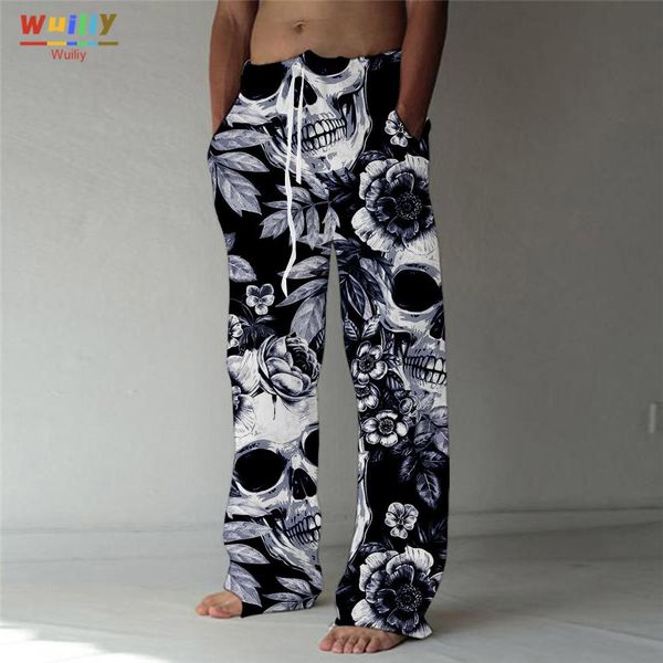 pants men's fashion straight trousers 3d print elastic drawstring design front pocket pants skull graphic prints skeleton comfort soft, Black
pants men's fashion straight trousers 3d print elastic drawstring design front pocket pants skull graphic prints skeleton comfort soft, Black