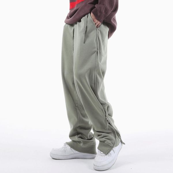 pants men zipper split loose casual sweatpants jogger pants men's fashion streetwear hip hop sports straight harem pants trousers man, Black
pants men zipper split loose casual sweatpants jogger pants men's fashion streetwear hip hop sports straight harem pants trousers man, Black