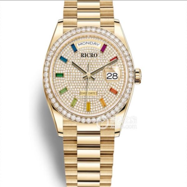 ladies automatic watch 36mm diamond bezel sapphire face rainbow square diamond ding stainless steel discount waterproof2907, Slivery;brown
ladies automatic watch 36mm diamond bezel sapphire face rainbow square diamond ding stainless steel discount waterproof2907, Slivery;brown