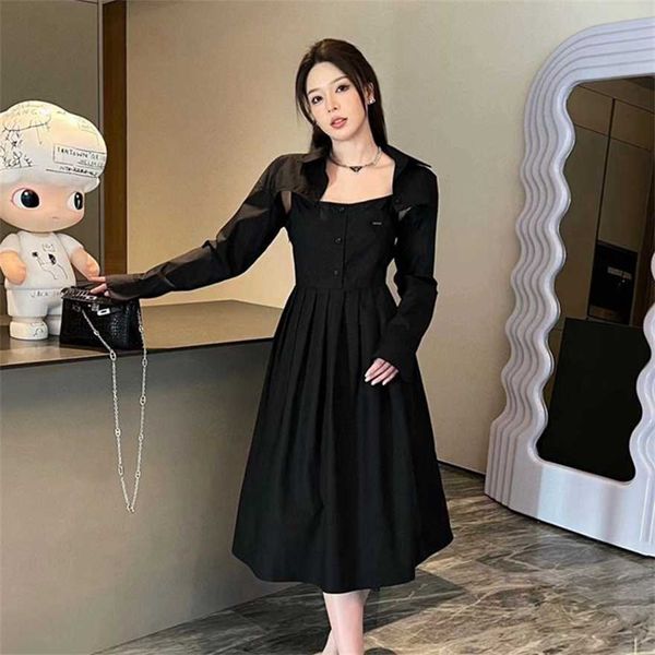 34% off family triangle hollowed out pleated two-piece with elegant temperament short sleeved shirt suspender dress set, Black;gray
34% off family triangle hollowed out pleated two-piece with elegant temperament short sleeved shirt suspender dress set, Black;gray
