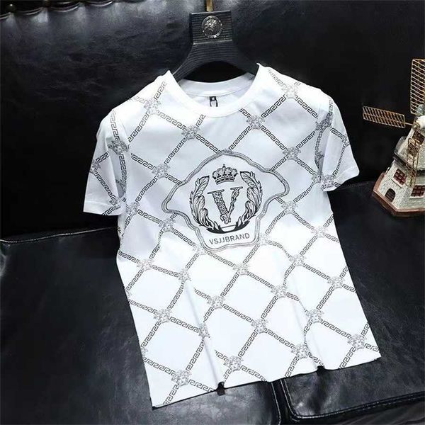 36% off trendy ice silk short t-shirt for summer new round neck casual youth fashion men's printed half sleeve, White;black
36% off trendy ice silk short t-shirt for summer new round neck casual youth fashion men's printed half sleeve, White;black