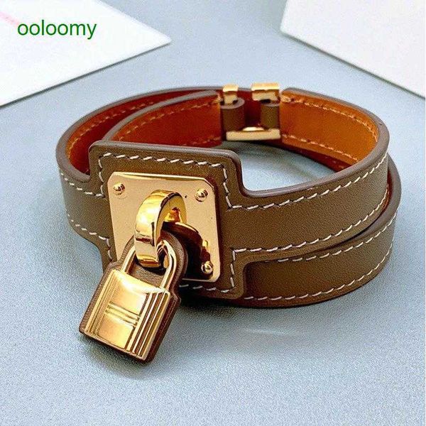 hemres designer bracelet gold bracelet for women lock scalp leather bracelet cowhide double loop female h japanese and korean s popular inte, Black
hemres designer bracelet gold bracelet for women lock scalp leather bracelet cowhide double loop female h japanese and korean s popular inte, Black