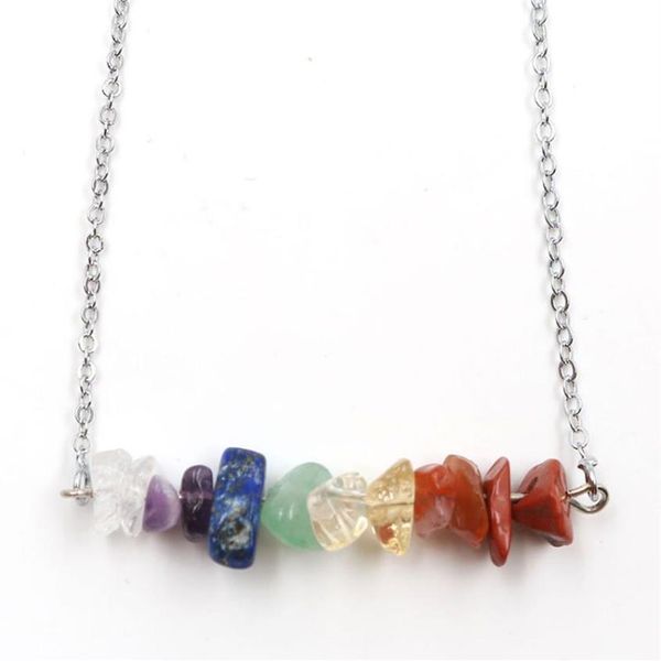 pendant necklaces 12pieces reiki healing natural crystal necklace irregular gravel chips stone amethysts amazonite lapis lazuli qu2140, Silver
pendant necklaces 12pieces reiki healing natural crystal necklace irregular gravel chips stone amethysts amazonite lapis lazuli qu2140, Silver