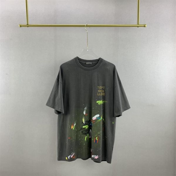 22ss spring summer america splash ink tee hand painted print t shirt washed vintage men women plus size fashion street casual cott294c, Black;brown
22ss spring summer america splash ink tee hand painted print t shirt washed vintage men women plus size fashion street casual cott294c, Black;brown