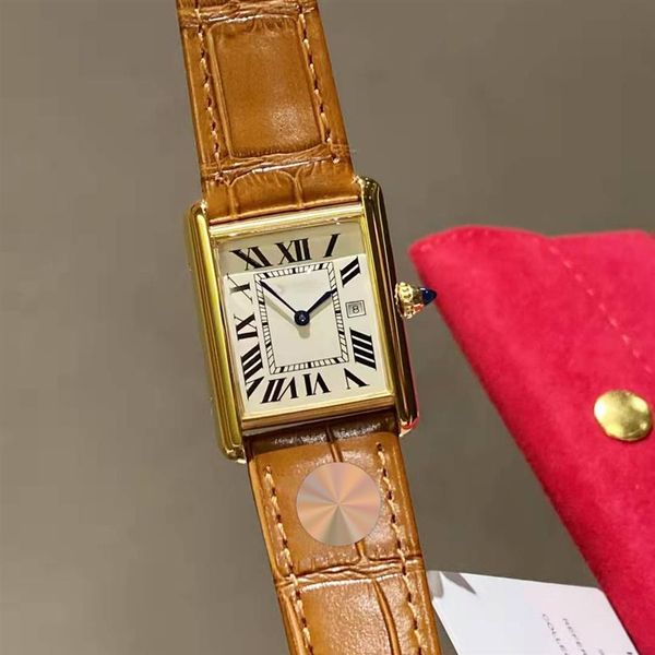 men quartz tank women luxury waterproof watch aaa quality v3 ladies wristwatch 26mm205y, Slivery;brown
men quartz tank women luxury waterproof watch aaa quality v3 ladies wristwatch 26mm205y, Slivery;brown