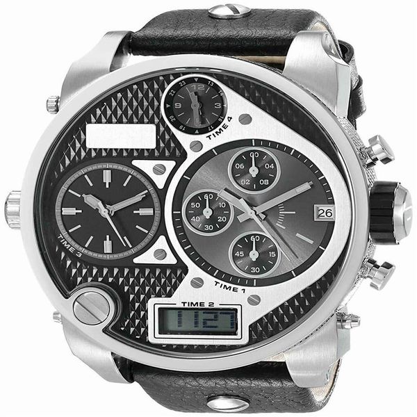 sell dz7125 7127 7221 7261 7279 men's chronograph 4 times zones black dial date black leather stell men's watch283w, Slivery;brown
sell dz7125 7127 7221 7261 7279 men's chronograph 4 times zones black dial date black leather stell men's watch283w, Slivery;brown