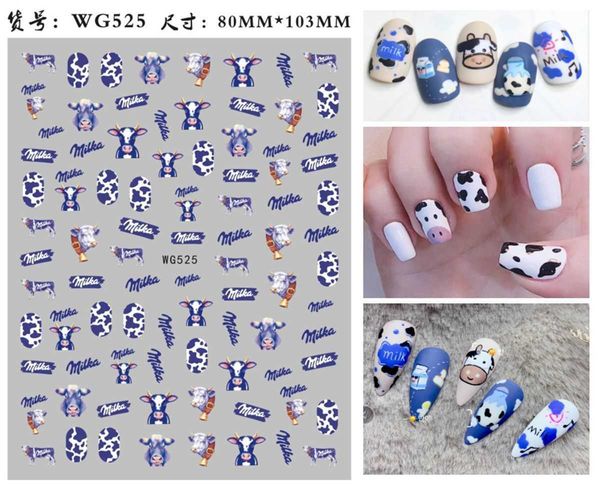 stickers decals cartoon nail art sticker for new years blue milk cow dargon cat 3d manicure designer self glue slider nail decal wg063 j2304, Black
stickers decals cartoon nail art sticker for new years blue milk cow dargon cat 3d manicure designer self glue slider nail decal wg063 j2304, Black