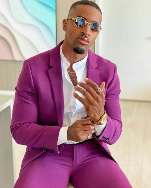 blazers costume hommes 2 pieces purple summer men suits notched lapel weeding suits for men slim fit mens prom tuxedos blazer groom suit, White;black
blazers costume hommes 2 pieces purple summer men suits notched lapel weeding suits for men slim fit mens prom tuxedos blazer groom suit, White;black