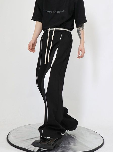 pants 2022 new men clothing yamamoto style black and white color matching micro flare pants trousers plus size costume 2746
pants 2022 new men clothing yamamoto style black and white color matching micro flare pants trousers plus size costume 2746