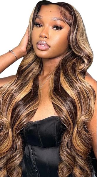 highlight wig human hair body wave lace front human hair wigs for woman transparent lace frontal wig colored, Black;brown
highlight wig human hair body wave lace front human hair wigs for woman transparent lace frontal wig colored, Black;brown