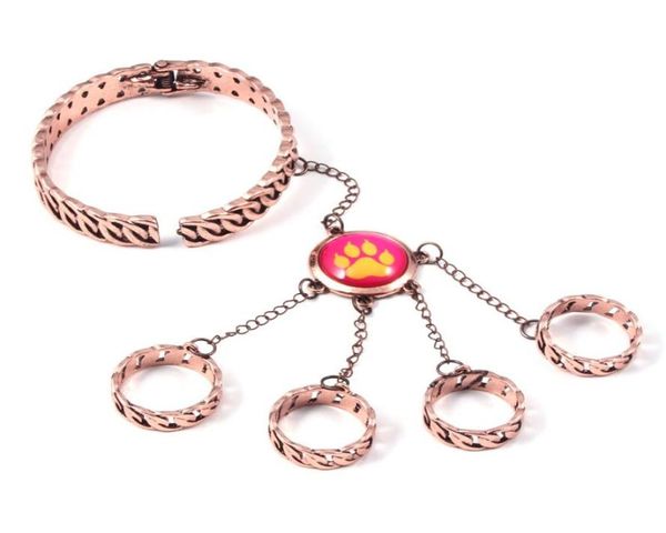 charm bracelets anime reddy girls ring bracelet set juleka couffaine cat claw can be opened closed gift for kids cosplay7853826, Golden;silver
charm bracelets anime reddy girls ring bracelet set juleka couffaine cat claw can be opened closed gift for kids cosplay7853826, Golden;silver