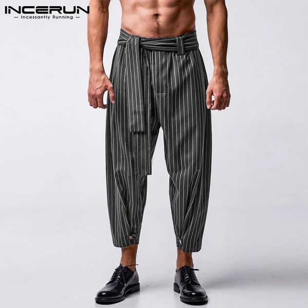 pants incerun men striped pants streetwear lace up pockets loose vintage casual trousers joggers 2022 leisure pantalones hombre s5xl, Black
pants incerun men striped pants streetwear lace up pockets loose vintage casual trousers joggers 2022 leisure pantalones hombre s5xl, Black