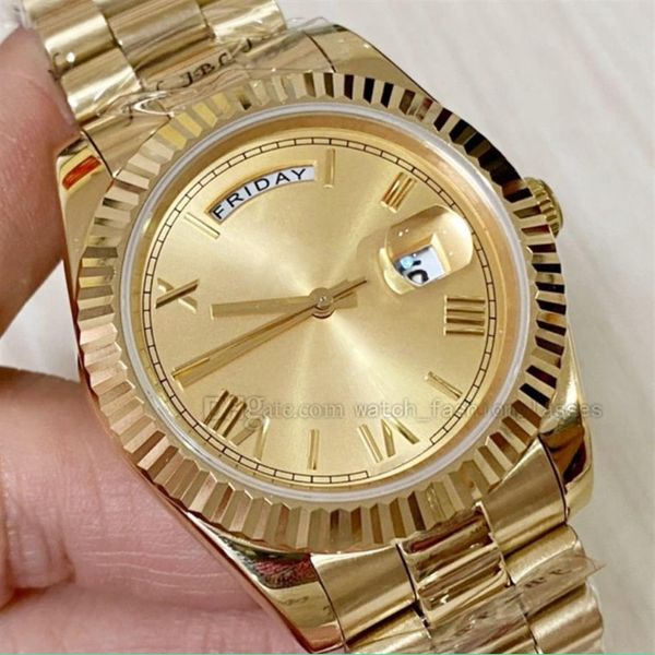 luxury mens womens fashion 41mm golden watches automatic mechanical designer women log watch 904l stainless steel brand men wristw285h, Slivery;brown
luxury mens womens fashion 41mm golden watches automatic mechanical designer women log watch 904l stainless steel brand men wristw285h, Slivery;brown