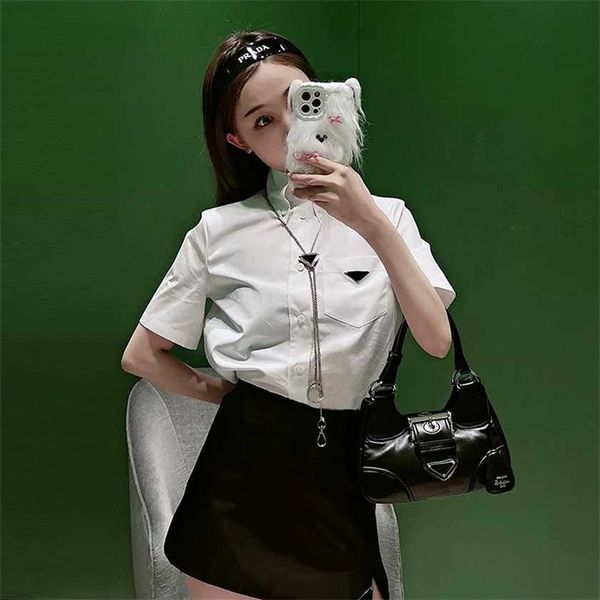 26% off nanyou family women's summer metal triangle short sleeve shirt half skirt two piece set, White
26% off nanyou family women's summer metal triangle short sleeve shirt half skirt two piece set, White