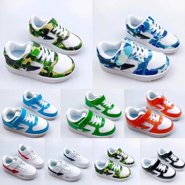 bapestas designer kids shoes low casual shoe children toddler trainers baby big kid shoe boys girls abc sneaker camo black blue green youth
bapestas designer kids shoes low casual shoe children toddler trainers baby big kid shoe boys girls abc sneaker camo black blue green youth