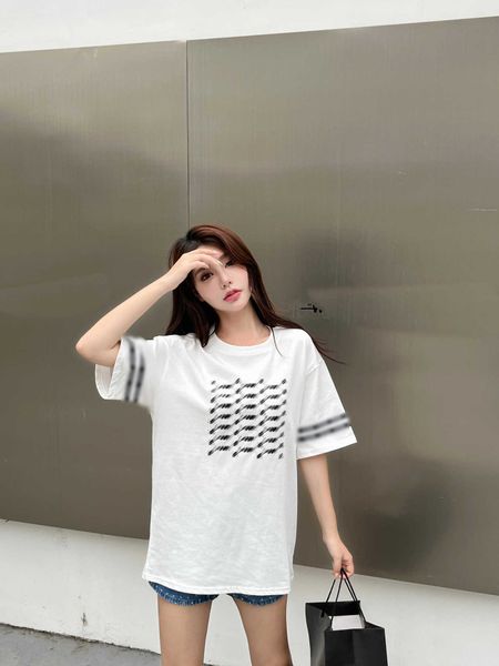23ss tee womens t-shirt womens designer clothing round neck pure cotton chest letter logo embroidery short sleeve t shirt womens clothes, White
23ss tee womens t-shirt womens designer clothing round neck pure cotton chest letter logo embroidery short sleeve t shirt womens clothes, White