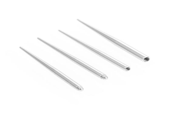 10pcs navel bell button rings body piercing auxiliary guide rod stainless steel thread rod piercing tattoo belly button nail lip8995433, Silver
10pcs navel bell button rings body piercing auxiliary guide rod stainless steel thread rod piercing tattoo belly button nail lip8995433, Silver