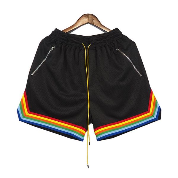 summer high street shorts mesh fabric sports casual five-point pants men loose straight pants2905
summer high street shorts mesh fabric sports casual five-point pants men loose straight pants2905