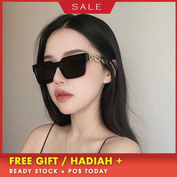 luxury designer brand sunglasses uv400 2023 new style square fashionable ins net red of the same women's personality chain leg plate, White;black
luxury designer brand sunglasses uv400 2023 new style square fashionable ins net red of the same women's personality chain leg plate, White;black