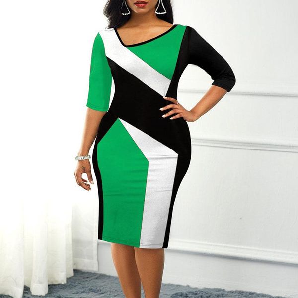 dresses plus size 5xl spring summer half sleeve irregular block spliced color contrast women dresses vneck office lady sheath midcalf, Black;gray
dresses plus size 5xl spring summer half sleeve irregular block spliced color contrast women dresses vneck office lady sheath midcalf, Black;gray
