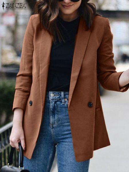 pants zanzea women blazer autumn fashion casual long sleeve lapel neck outwears elegant office ol jackets female solid buttons suits, White
pants zanzea women blazer autumn fashion casual long sleeve lapel neck outwears elegant office ol jackets female solid buttons suits, White