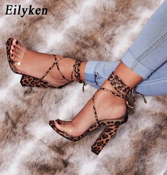 eilyken 2020 new design prints leopard ankle strap sandals women square heel party laceup summer sandal shoes size 3540 09283816569, Black
eilyken 2020 new design prints leopard ankle strap sandals women square heel party laceup summer sandal shoes size 3540 09283816569, Black