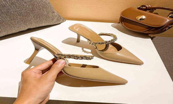 bailamos women slipper 2021 new women039s chain belt mules shoes brown stiletto elegant pointed toe mary janes for female plus 7302275, Black
bailamos women slipper 2021 new women039s chain belt mules shoes brown stiletto elegant pointed toe mary janes for female plus 7302275, Black