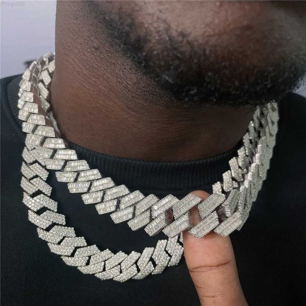 gra certificate fully iced out jewelry 925 sterling silver vvs moissanite diamond custom hip hop baguette cuban link chain
gra certificate fully iced out jewelry 925 sterling silver vvs moissanite diamond custom hip hop baguette cuban link chain