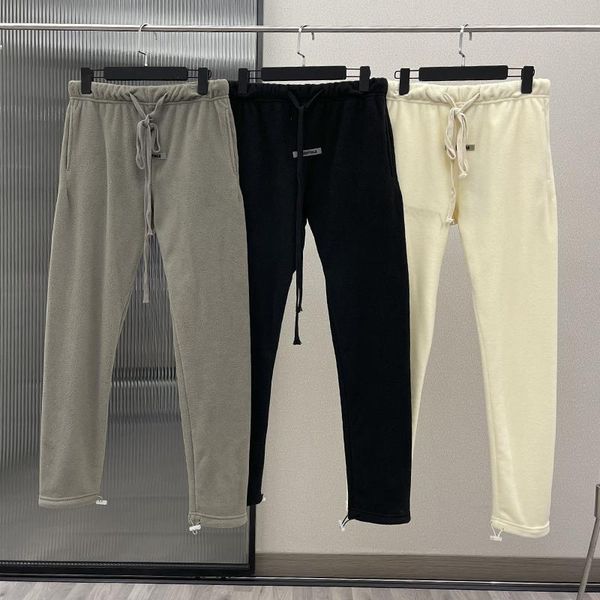 pants essentials polar fleece double line sweatpants men and women hip hop loose drawstring pants high street casual trousers, Black
pants essentials polar fleece double line sweatpants men and women hip hop loose drawstring pants high street casual trousers, Black