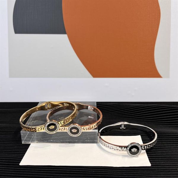 charm bracelets women bangle luxury designer jewelry crystal 18k gold plated 925 silver plated stainless steel lovers gift bangles293m, Black
charm bracelets women bangle luxury designer jewelry crystal 18k gold plated 925 silver plated stainless steel lovers gift bangles293m, Black