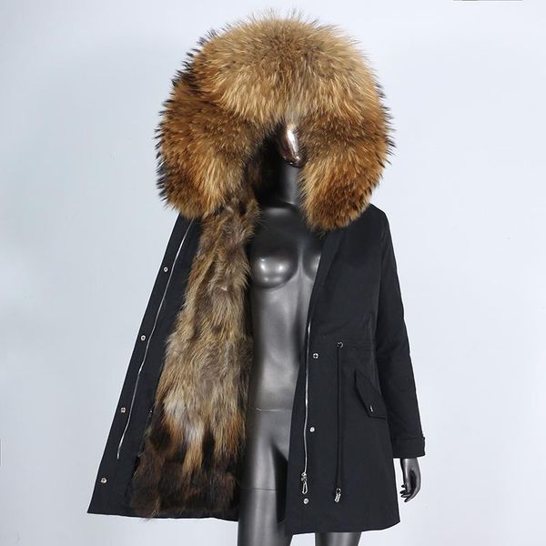 fur 2022 fashion real fur coat winter jacket women long parka waterproof natural fox fur collar hood thick warm raccoon fur liner, Black
fur 2022 fashion real fur coat winter jacket women long parka waterproof natural fox fur collar hood thick warm raccoon fur liner, Black