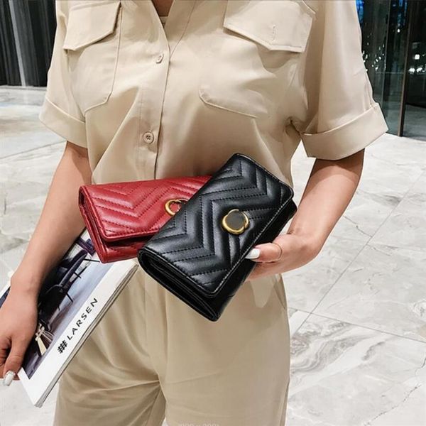 2022 fashion long letter money clips comfortable textured diamond soft two-fold clutch female fast delivery241e, Black
2022 fashion long letter money clips comfortable textured diamond soft two-fold clutch female fast delivery241e, Black
