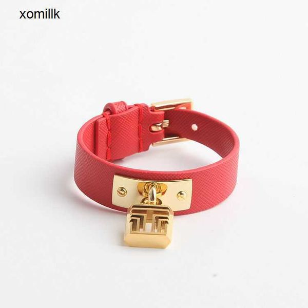 hermm designer bracelet daily accessories t series artificial leather detailed small lock pendant and with multiple colors npvg, Black
hermm designer bracelet daily accessories t series artificial leather detailed small lock pendant and with multiple colors npvg, Black