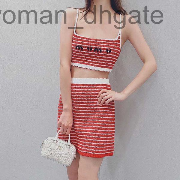 two piece dress designer strap women's 23 summer stripe high elastic strap tank women's southern oil women's clothing 6nk8, White
two piece dress designer strap women's 23 summer stripe high elastic strap tank women's southern oil women's clothing 6nk8, White