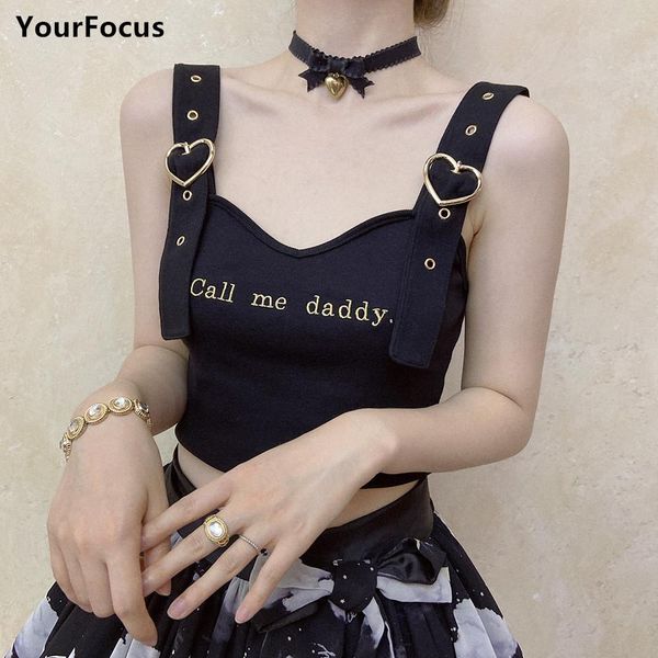 tanks y2k clothes harajuku kawaii heart button baby daddy embroidery crop black short cropped camisloe tees female, Black;white
tanks y2k clothes harajuku kawaii heart button baby daddy embroidery crop black short cropped camisloe tees female, Black;white