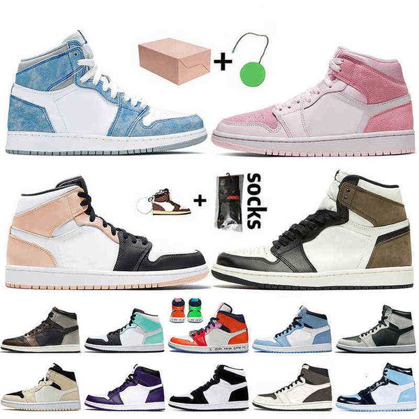 with box 2021 jumpman 1 1s basketball shoes high og hyper royal women mens trainers sneakers digital pink crimson tint dark mocha, White;red
with box 2021 jumpman 1 1s basketball shoes high og hyper royal women mens trainers sneakers digital pink crimson tint dark mocha, White;red