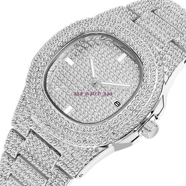 2022 mens watch shinning diamond wacth iced out watches stainless steel men quartz movement montre watch gift party wristwatch clo2730, Slivery;brown
2022 mens watch shinning diamond wacth iced out watches stainless steel men quartz movement montre watch gift party wristwatch clo2730, Slivery;brown