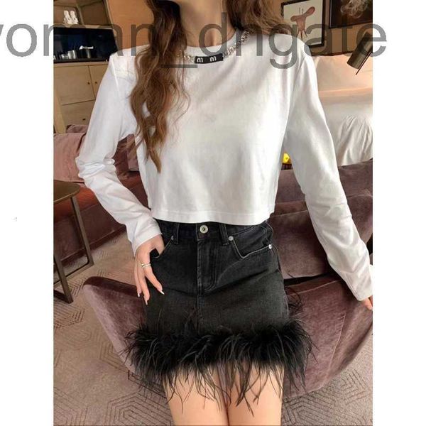 women's hoodies & sweatshirts designer home 23 early spring new crystal necklace collar short t-shirt letter sticker shirt female lq7h, Black
women's hoodies & sweatshirts designer home 23 early spring new crystal necklace collar short t-shirt letter sticker shirt female lq7h, Black