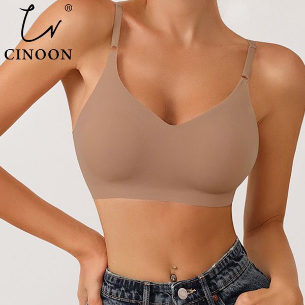 bras cinoon seamless bras for woman push up underwear sleep removable padded bralette brassiere wireless comfort intimate 230421, Red;black
bras cinoon seamless bras for woman push up underwear sleep removable padded bralette brassiere wireless comfort intimate 230421, Red;black