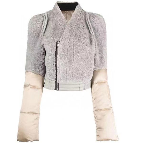 parkas 22 new style splicing long sleeve real down jacket casual women puffy down jacket coat lady short winter jacket, Black
parkas 22 new style splicing long sleeve real down jacket casual women puffy down jacket coat lady short winter jacket, Black