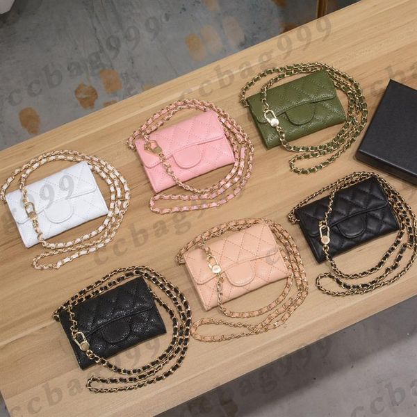 caviar mini coins purses with chain crossbody bags cowhide flap designer wallets classic quilted womens small card holder waist ba291u, Red;black
caviar mini coins purses with chain crossbody bags cowhide flap designer wallets classic quilted womens small card holder waist ba291u, Red;black
