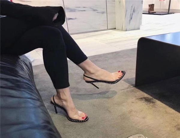 women sandal high heels slin look pumps lady stud sandals all match stilettos back strap4225412, Black
women sandal high heels slin look pumps lady stud sandals all match stilettos back strap4225412, Black