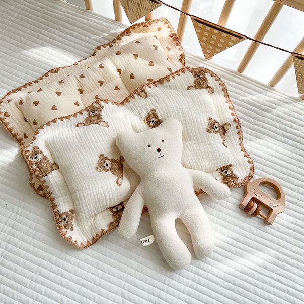 pillows cotton gauze baby pillow breathable bear embroidery printed born soft pillow infant born sleep pillow 230422
pillows cotton gauze baby pillow breathable bear embroidery printed born soft pillow infant born sleep pillow 230422