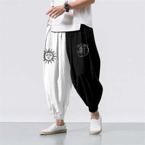 pants oversize 6xl white black sun moon splicing printed casual beach harem pants men hip hop nine points trousers jogger sweatpants
pants oversize 6xl white black sun moon splicing printed casual beach harem pants men hip hop nine points trousers jogger sweatpants