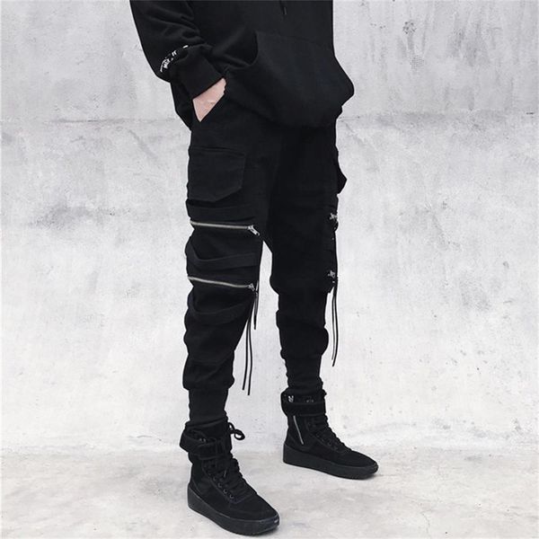 pants spring summer men's fashion pants tie feet overalls harajuku length cargo trousers hiphop sportswear boys joggers male, Black
pants spring summer men's fashion pants tie feet overalls harajuku length cargo trousers hiphop sportswear boys joggers male, Black