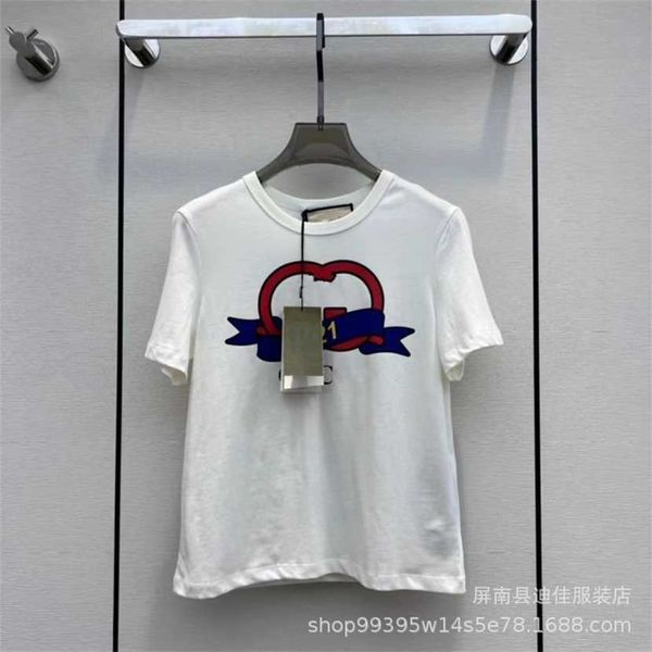 26% off clothing designer quality spring/summer new women's family pure cotton round neck printed short sleeve t-shirt interlocking guj, White
26% off clothing designer quality spring/summer new women's family pure cotton round neck printed short sleeve t-shirt interlocking guj, White