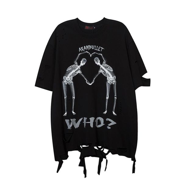 men's plus tees pattern hole frayed oversized t-shirt for men short sleeve summer casual tee o neck loose2416, Black;brown
men's plus tees pattern hole frayed oversized t-shirt for men short sleeve summer casual tee o neck loose2416, Black;brown