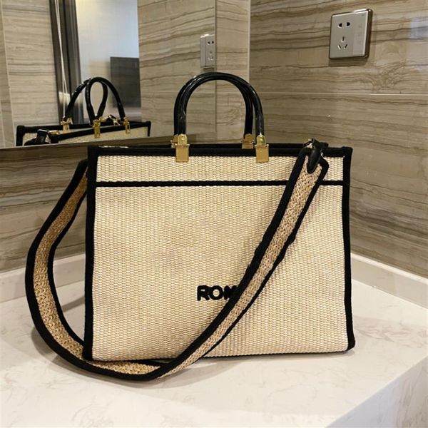 woman brand shopping bag summer new straw tote bags fashion shoulder bag serial number green date code end302h
woman brand shopping bag summer new straw tote bags fashion shoulder bag serial number green date code end302h