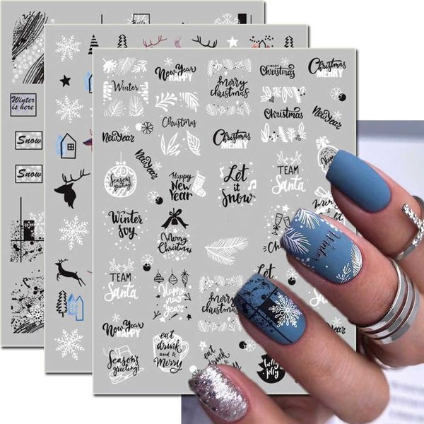 stickers decals nail art decal winter maple leafs christmas colorful snowflakes back glue nail stickers decoration for nail tips beauty j230, Black
stickers decals nail art decal winter maple leafs christmas colorful snowflakes back glue nail stickers decoration for nail tips beauty j230, Black